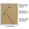 Americanflat Picture Frame with Mat - Modern Design, Shatter-Resistant Glass, Dual Sawtooth Hangers, Ideal for Home and Office Decor